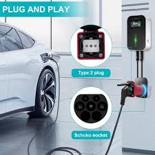 Adaptateur Schuko mobile Type 2 voiture électrique